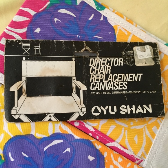 None Other Vintage Directors Chair Canvas Seat Replacement Poshmark